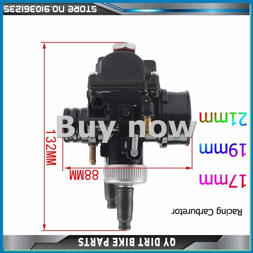 Gaźnik motocyklowy PHBG 21MM A – Motorcycle Carburetor recenzja i cena