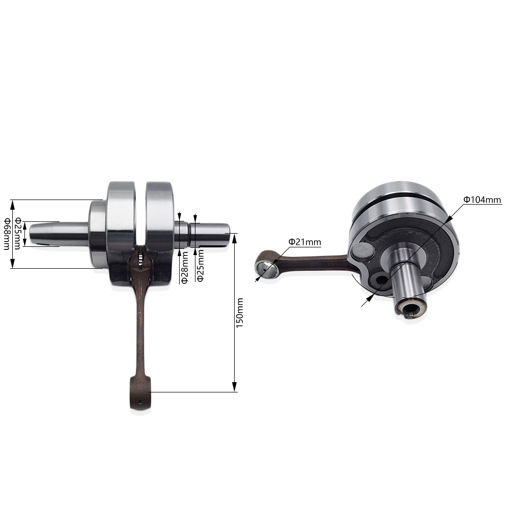 Wał korbowy motocyklowy z łącz – Motorcycle Crankshaft recenzja i cena