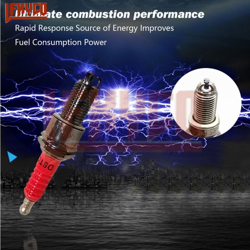 1/2/3/4PCS 3 elektrody D8TC Św – Motorcycle Spark Plug recenzja i cena