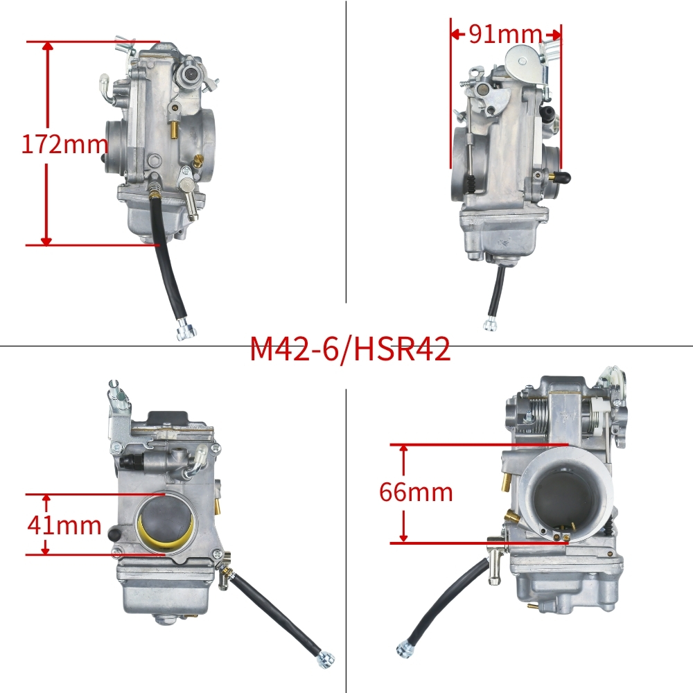 Dla Mikuni HSR42 HSR45 HSR48 4 – Motorcycle Carburetor recenzja i cena
