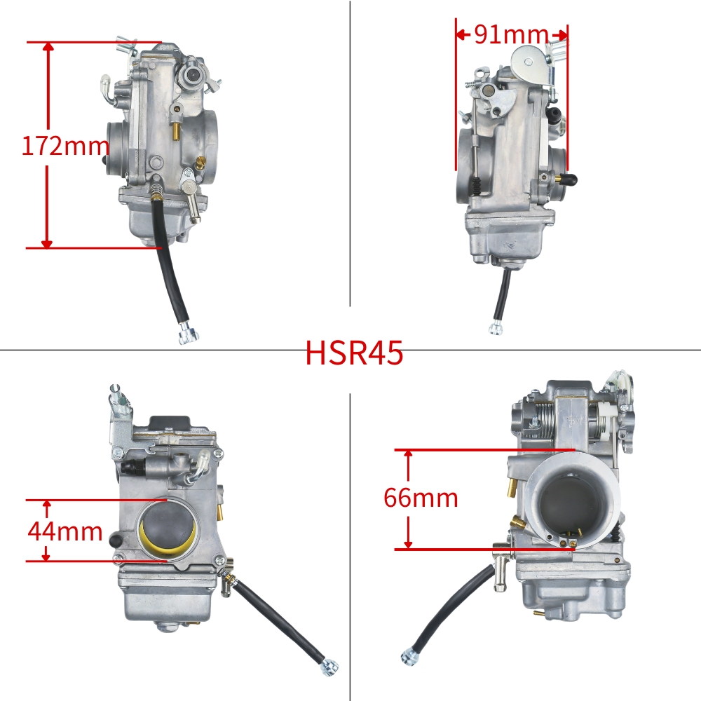 Dla Mikuni HSR42 HSR45 HSR48 4 – Motorcycle Carburetor recenzja i cena