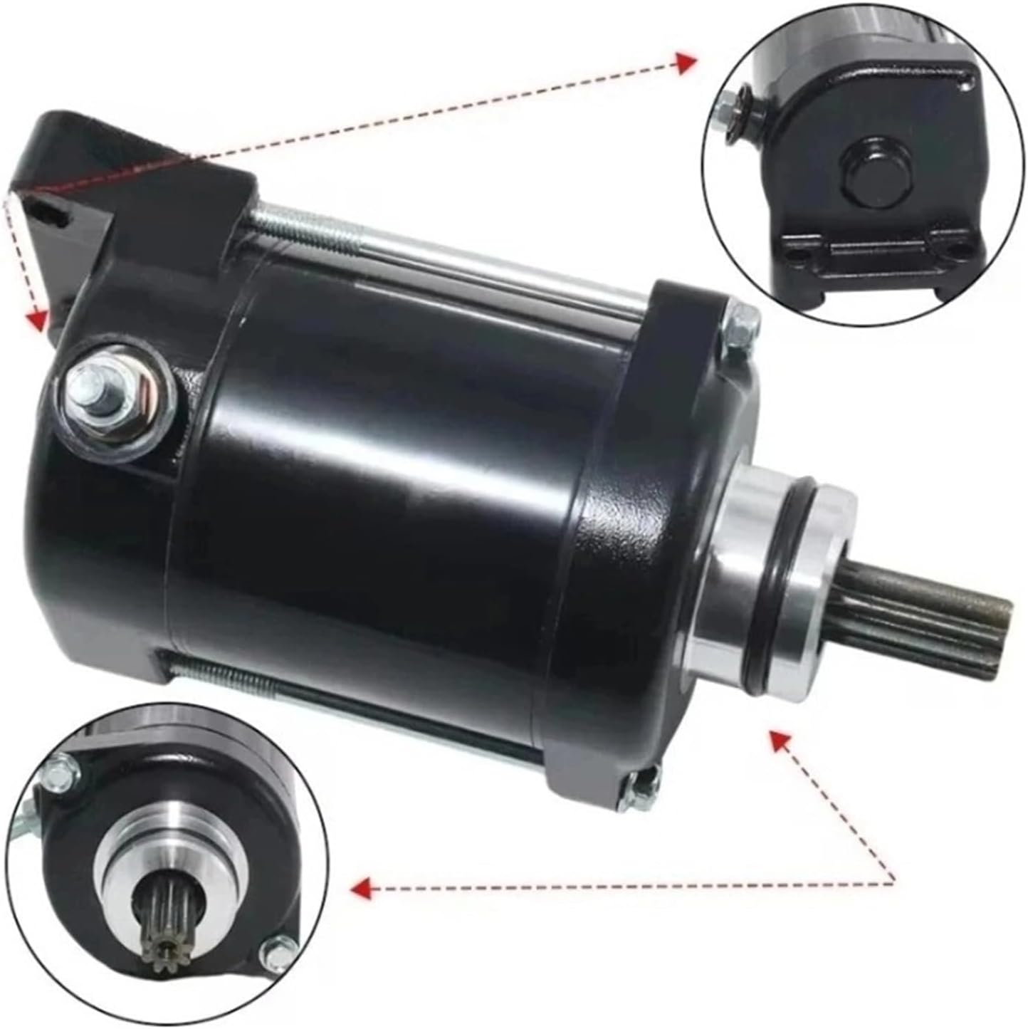 Elektryczny rozrusznik motocyk – Motorcycle Starter Motor recenzja i cena