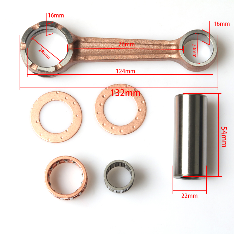 Dla YAMAHA DT125 DT 125 DT175  – Motorcycle Crankshaft recenzja i cena