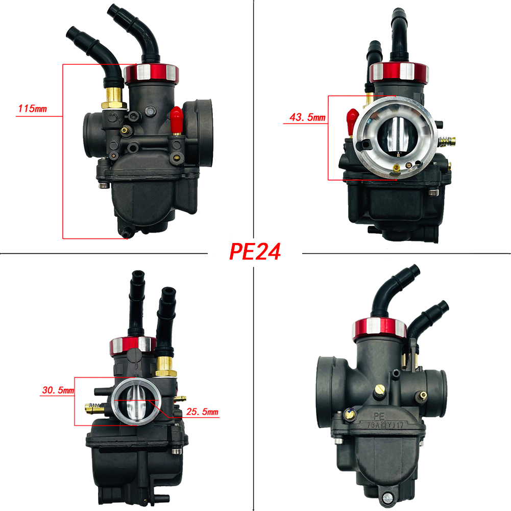 Czarno-czerwony gaźnik uniwers – Motorcycle Carburetor recenzja i cena