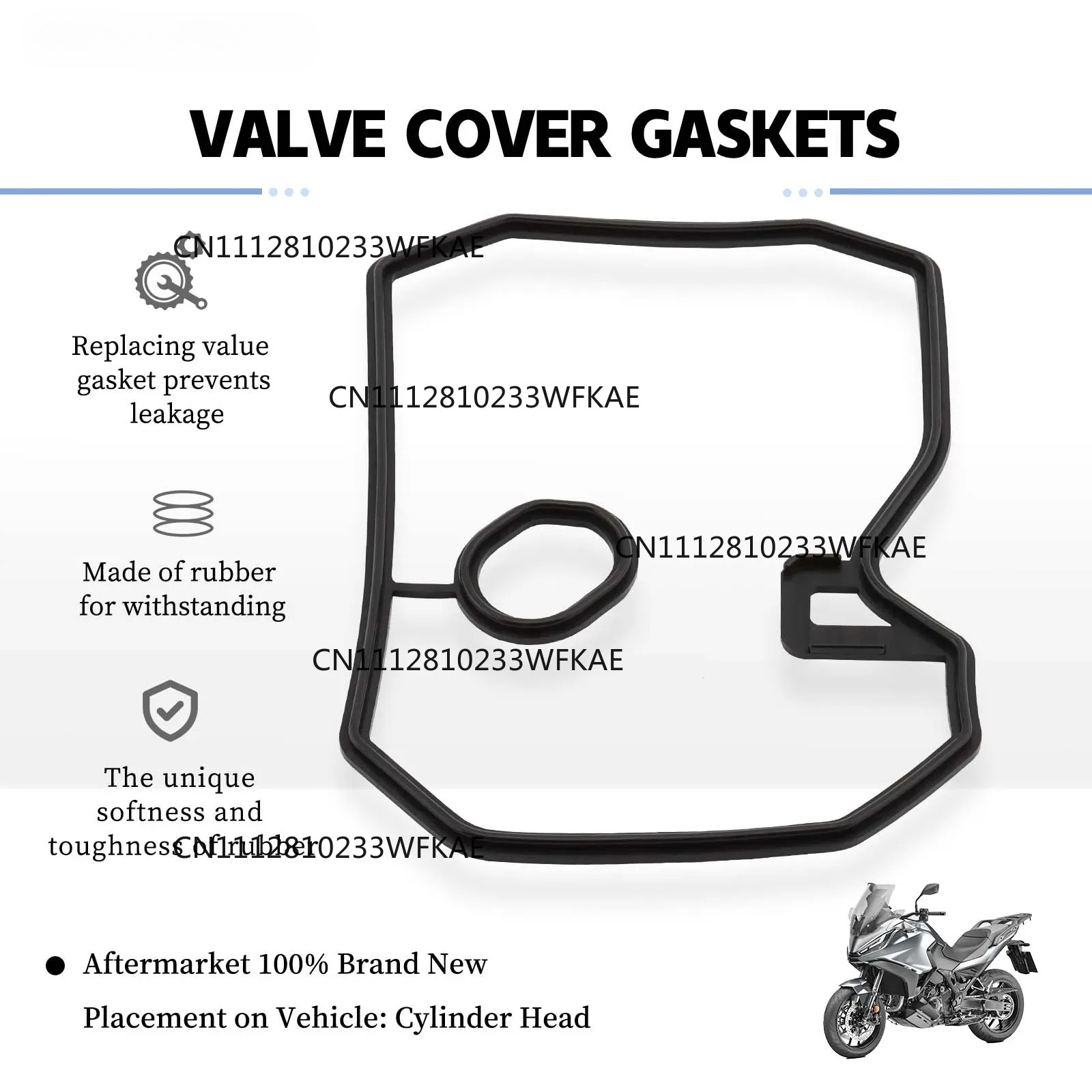 Uszczelka pokrywy głowicy cyli – Motorcycle Gasket recenzja i cena